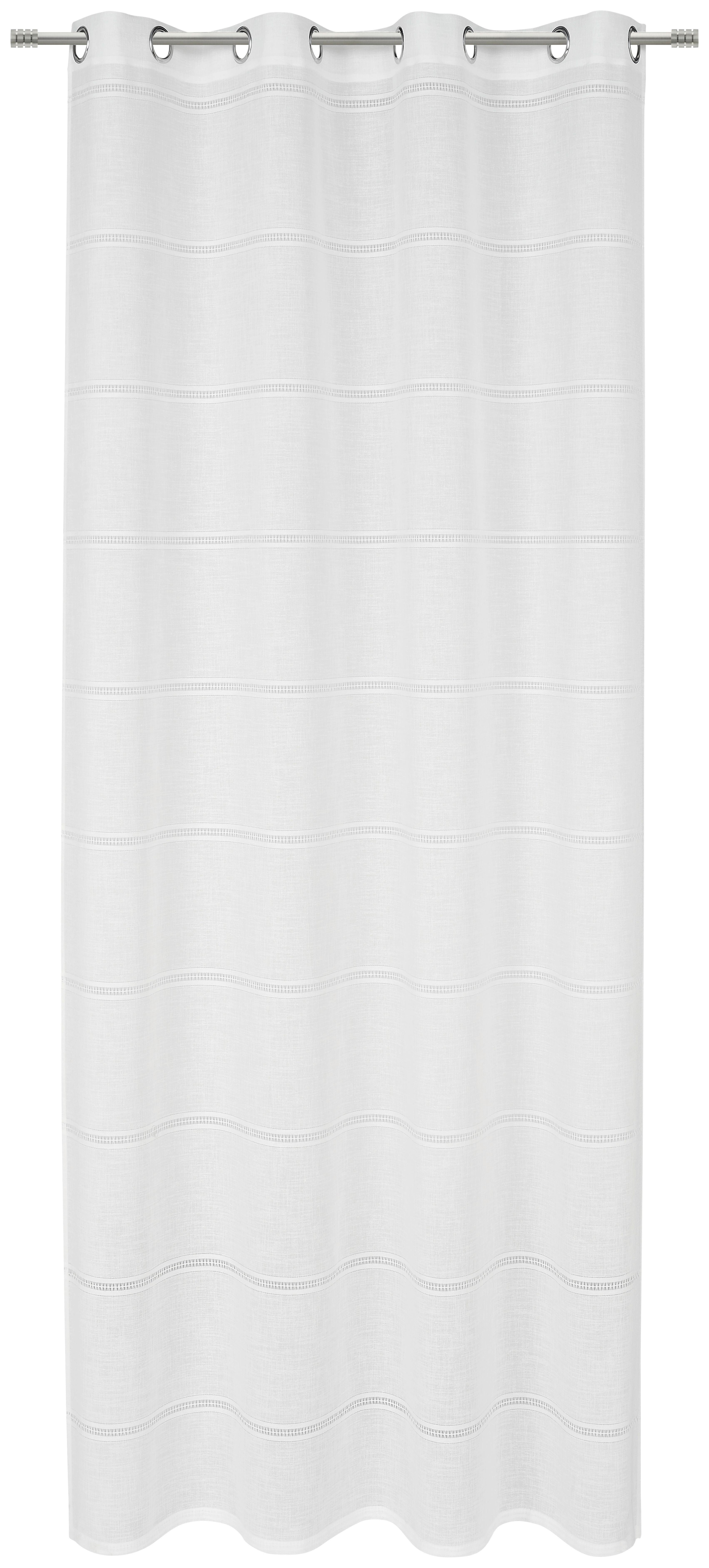 ZASŁONA NA PRZELOTKACH BELINA - kolor naturalny, Konventionell, tkanina (135/245cm) - Esposa