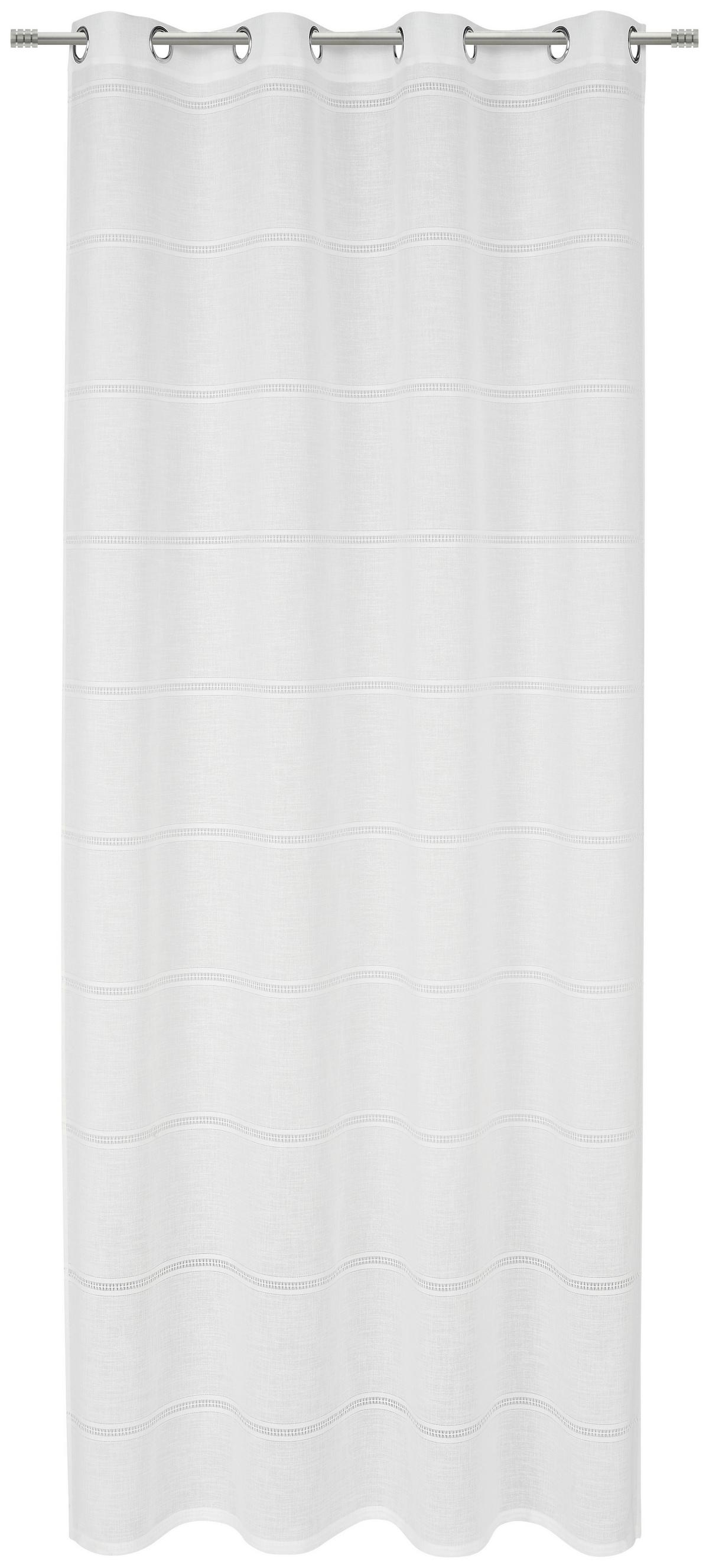 ZASŁONA NA PRZELOTKACH BELINA - kolor naturalny, Konventionell, tkanina (135/245cm) - Esposa