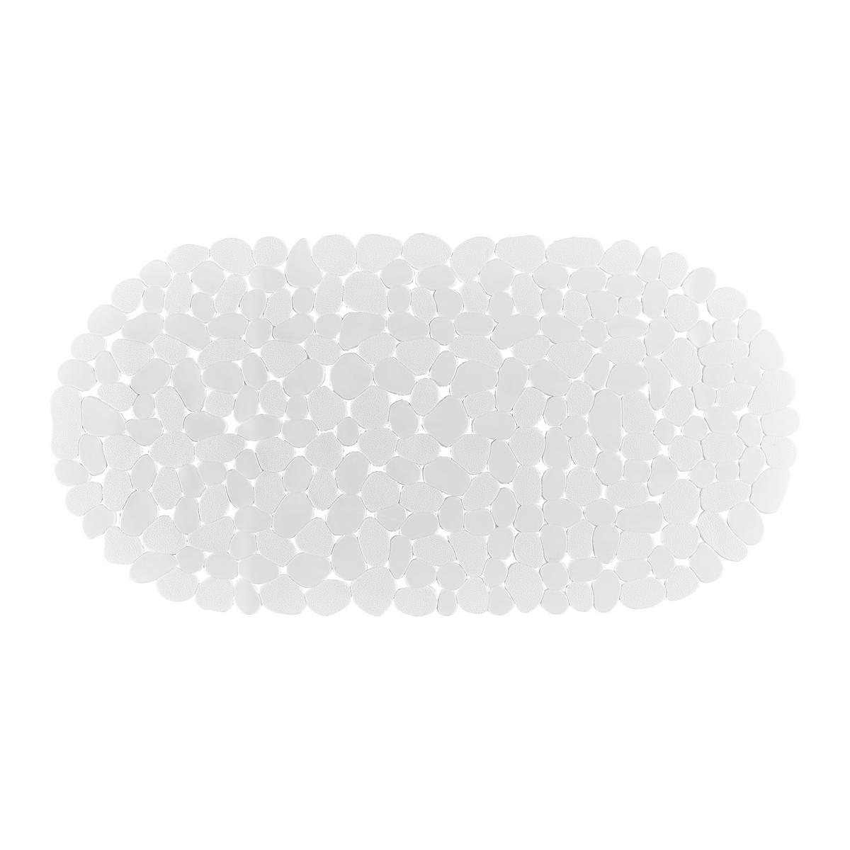 Duscheinlage Stonly Weiss ca. 36x69cm - Weiss, Kunststoff (36/69cm) - Modern Living