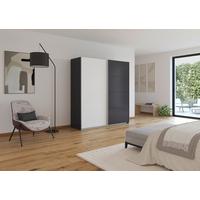 Ormar S Kliznim Vratima Subito - bijela/boje grafita, Moderno, drvni materijal/metal (181/197/61cm) - Modern Living