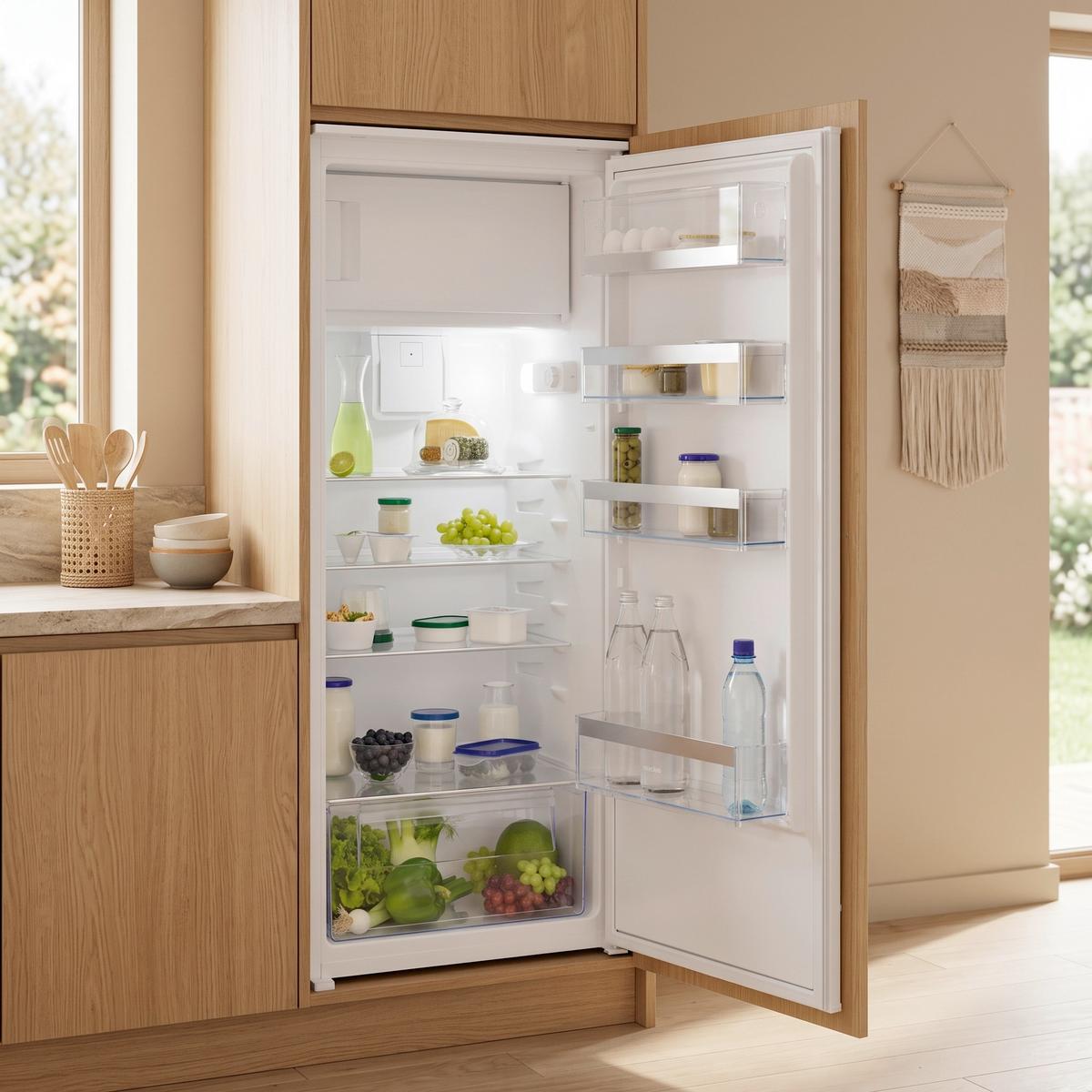 Kühlschrank Dkba1887sk - Weiss, Basics, Glas/Kunststoff (54/121,8/54,9cm) - Dieter Knoll