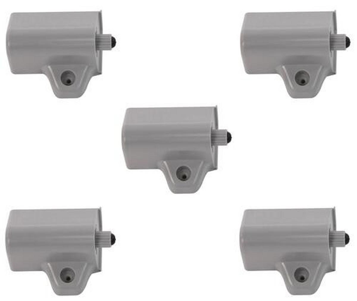 Amortizor închidere ușă Packs - culoare aluminiu, metal (1/1/1cm)