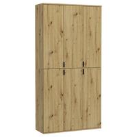 Ormar Projekt X - Konvencionalno, drvni materijal/metal (91/193/34cm) - Modern Living