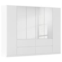 DULAP  USI ROTATIVE MAINZ - argintiu/alb, Basics, material pe bază de lemn (271/210/54cm) - Modern Living