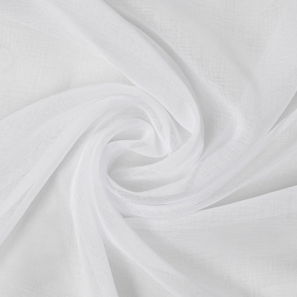 Tagesvorhang Tosca Store 1 Ca. 300x140cm - Weiss, Textil (300/145cm) - Modern Living