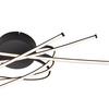 LED-TAKLAMPA STRAL - svart, Modern, metall/plast (65,5/31/14cm)