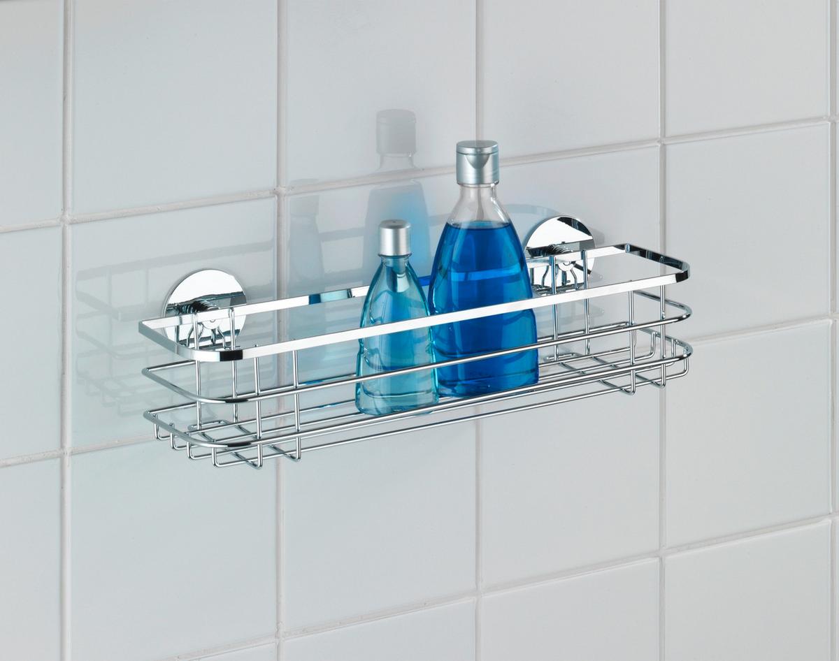 Etajeră Turbo - Modern, metal (38/10,5/11cm) - Wenko