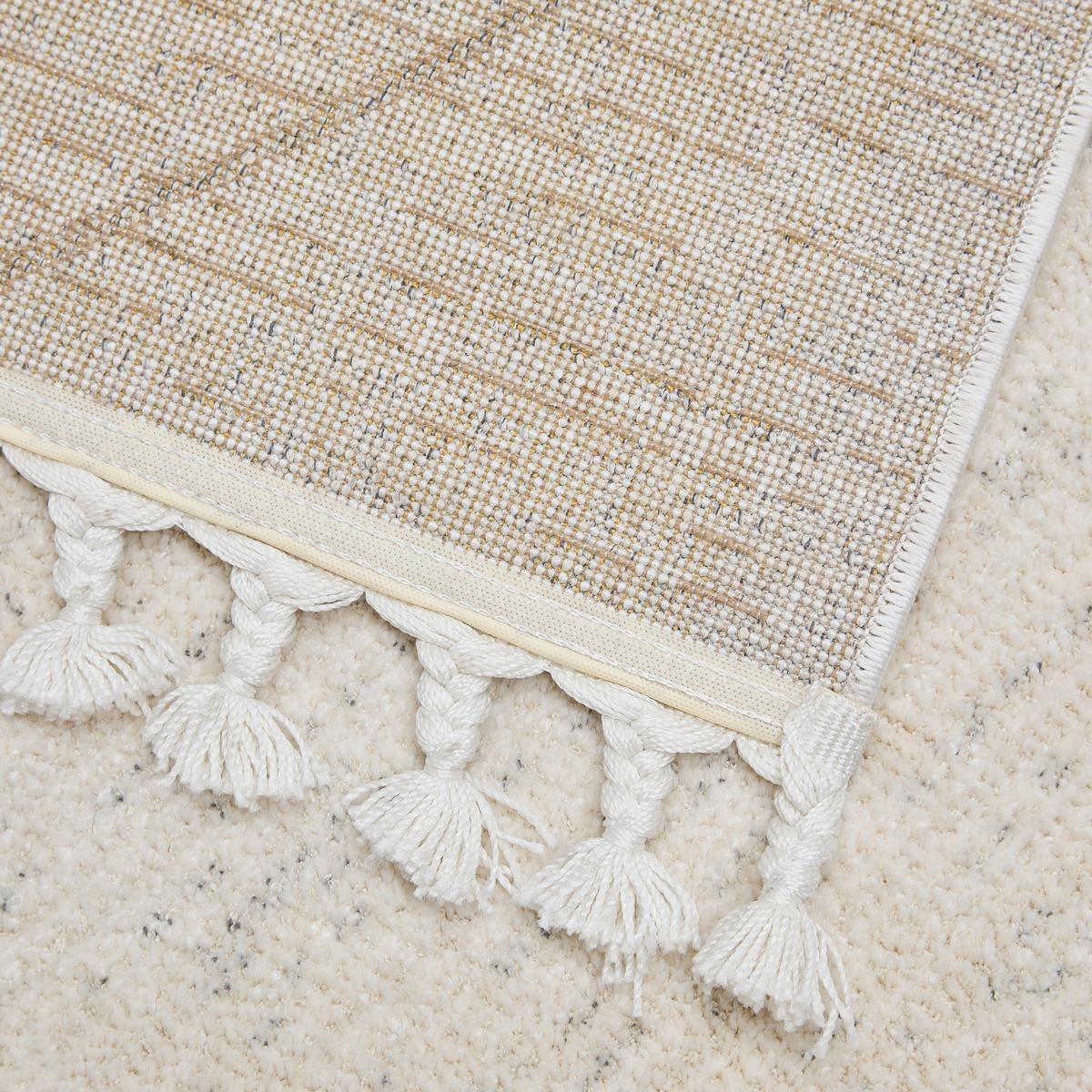 Szőtt Szőnyeg Adjer  80/15 - világosszürke/alabástromfehér, Modern, textil (80/150cm) - Mömax