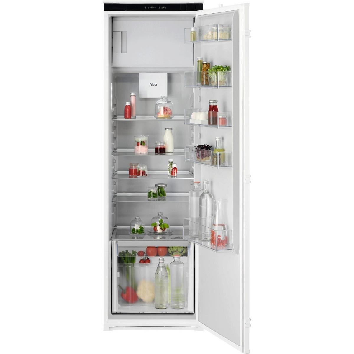 Kühlschrank NSF6D181ES - Weiß, Natur, Metall (54,6/177,2/54,9cm) - AEG
