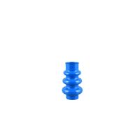 Dekovase Hoop Blau - Blau, Basics, Metall (17/17/30cm)