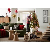 Függődísz Barney - bézs, Konventionell, textil (13/3cm) - Modern Living