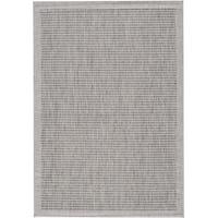 Outdoorteppich Giza Grau ca. 120x170cm - Grau, Basics, Textil (120/170cm) - Novel