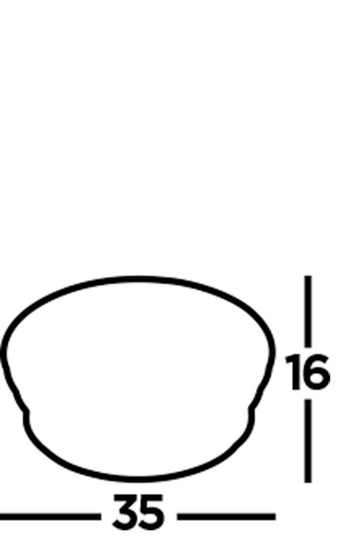 Mennyezeti Lámpa 4132-2ab - sárgarézszínű/fehér, Konventionell, üveg/fém (35/16cm)