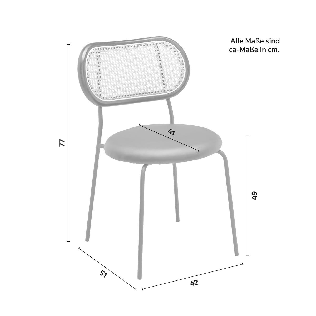 KRZESŁO CASA - czarny, Modern, metal/drewno (42/77/51cm) - Bessagi Home