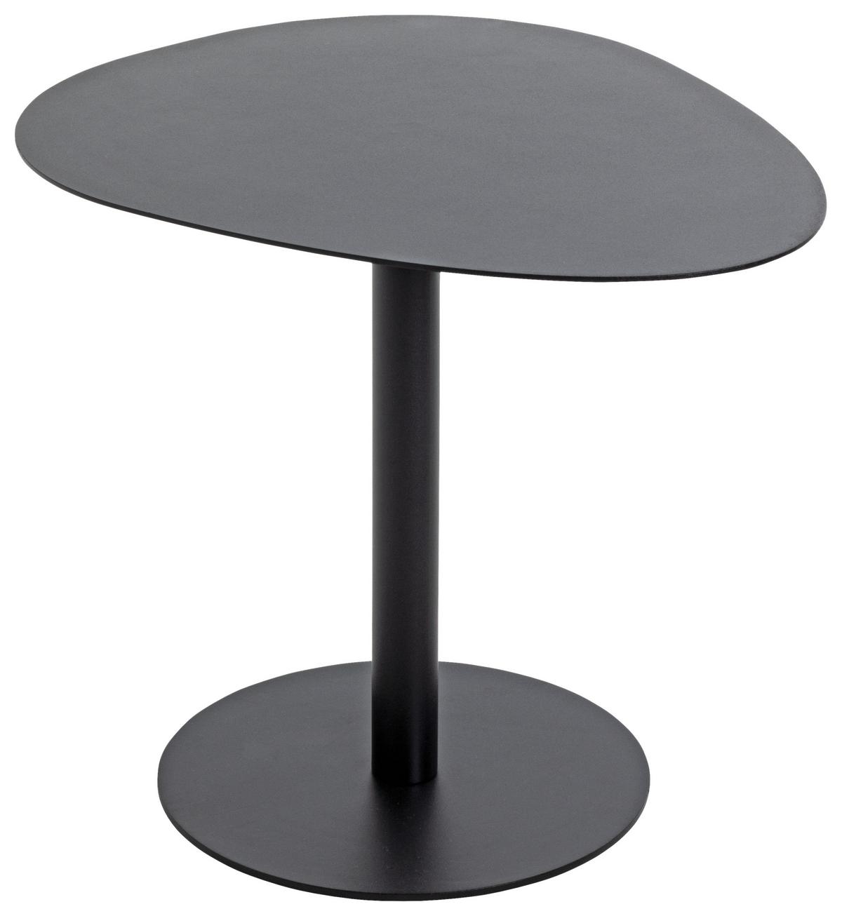 STOLIK BOCZNY ENNO 5 - czarny, Trend, metal (51/42/41cm)