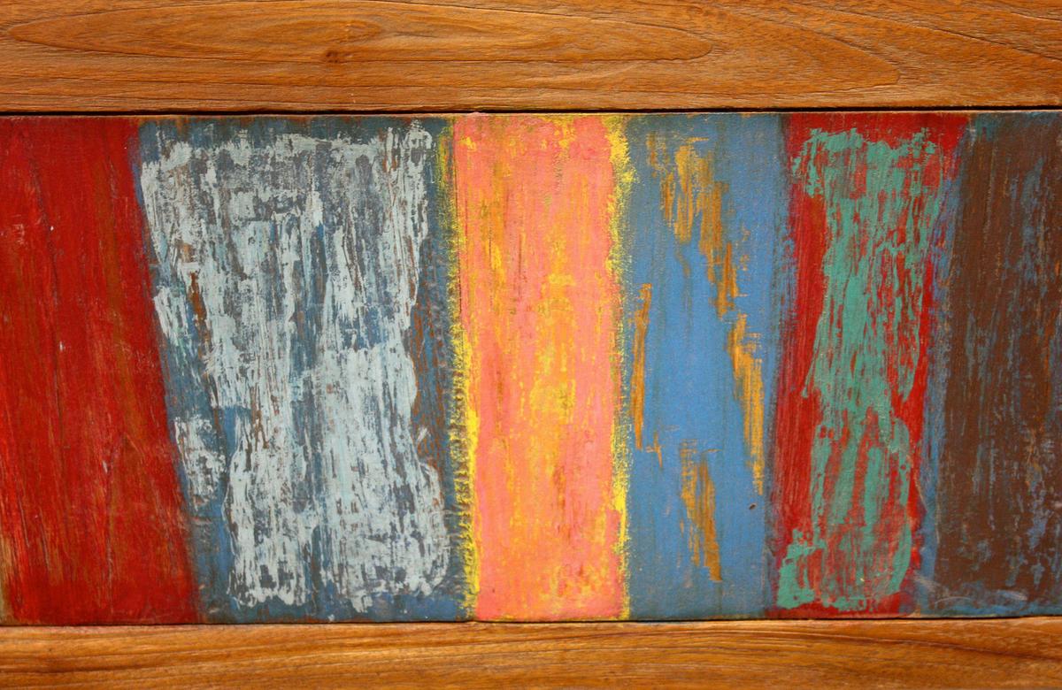 Gartenbank Timor Teak - Braun, Basics, Holz (120/95/64cm) - Gardenson