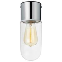 Deckenleuchte Zen max. 15 Watt - Klar/Chromfarben, Basics (10/10/26cm) - Markslöjd