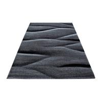 Webteppich Lucca Schwarz ca. 80x150cm - Schwarz, Trend, Textil (80/150cm)
