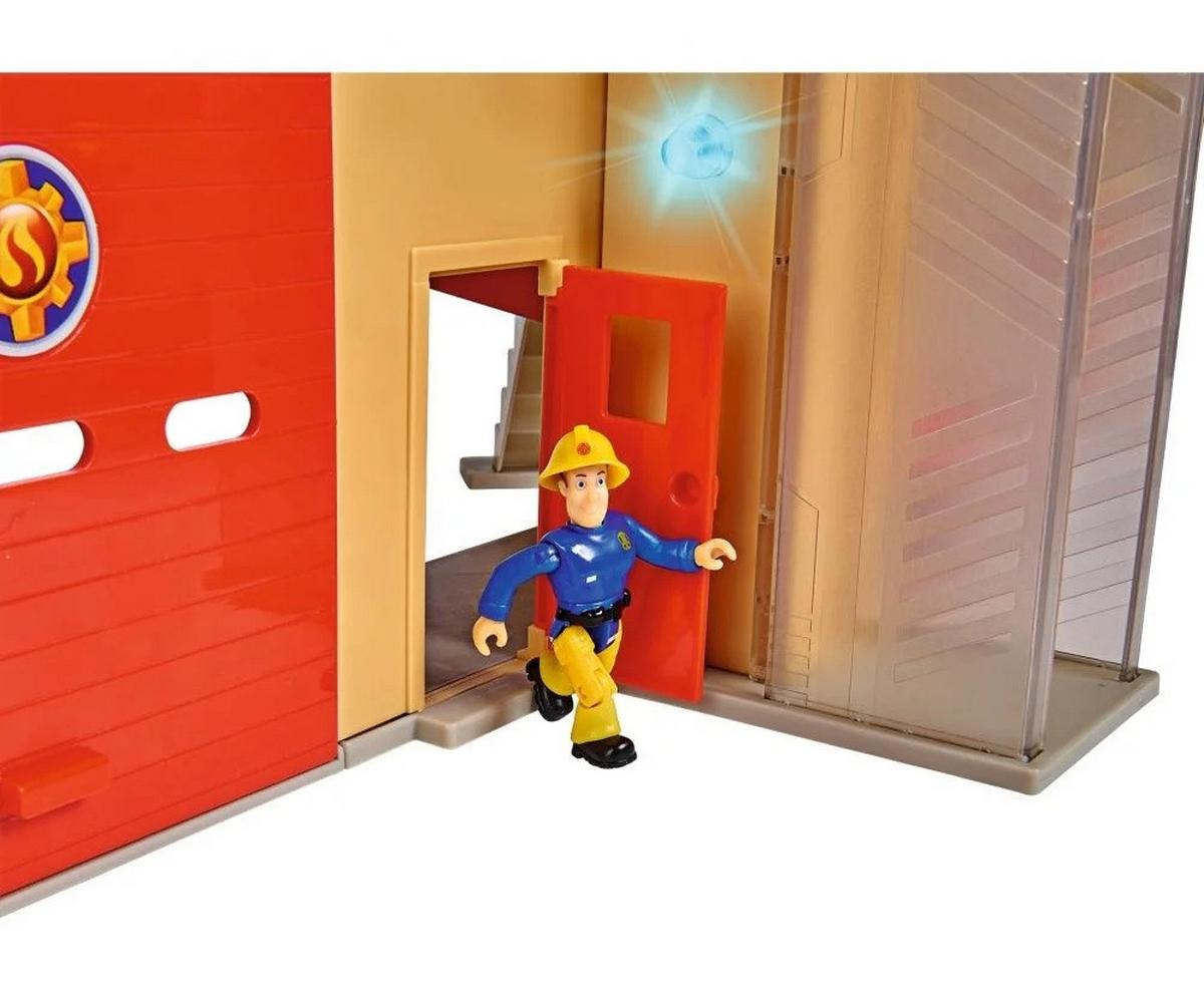 GARAŻ PIĘTROWY SAM MEGA XXL - różnokolorowy, Basics, tworzywo sztuczne (14/58/37cm) - Simba