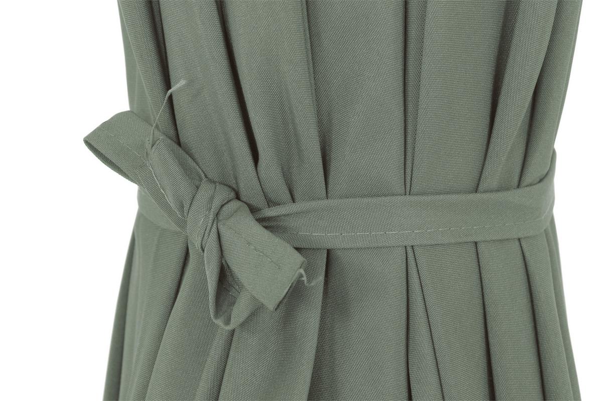 Sonnenschirm Anthrazit/ Olivgrün ca. 250x238x200 cm - Anthrazit/Olivgrün, KONVENTIONELL, Textil/Metall (250/200cm) - Siena Garden