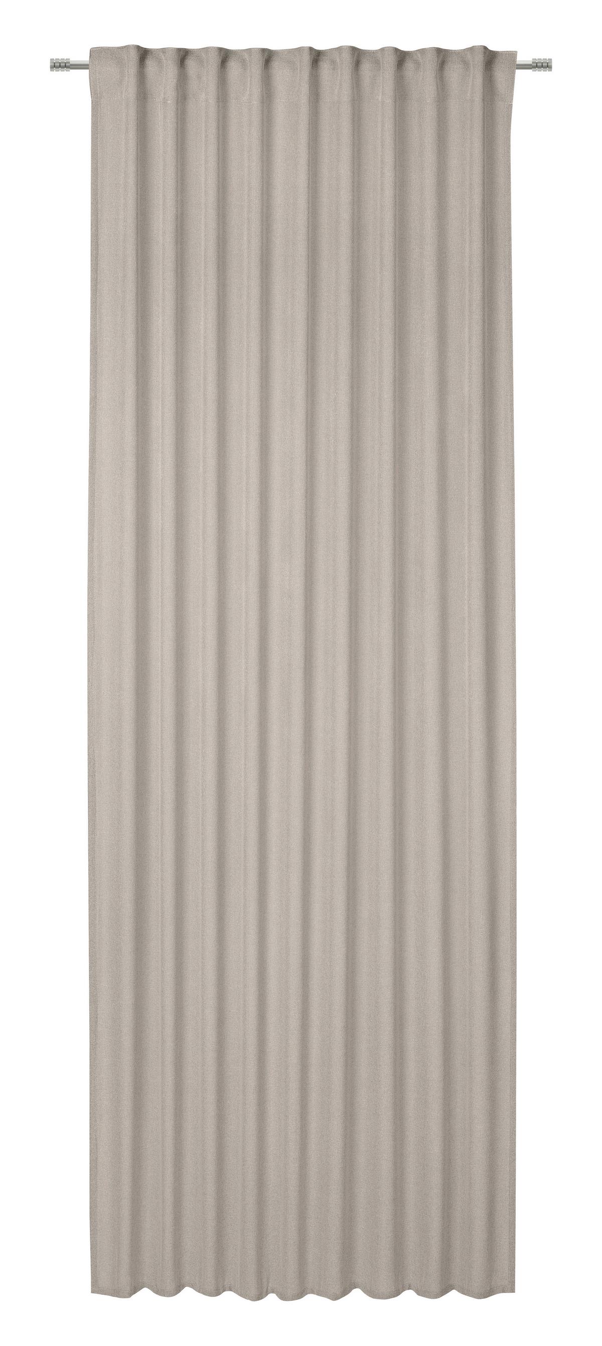 Készfüggöny Ben - taupe, Modern, textil (135/245cm) - Modern Living