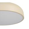 LED-TAKLAMPA MIKE - vit/sandfärgad, Modern, metall/plast (35/35/11cm) - Mömax