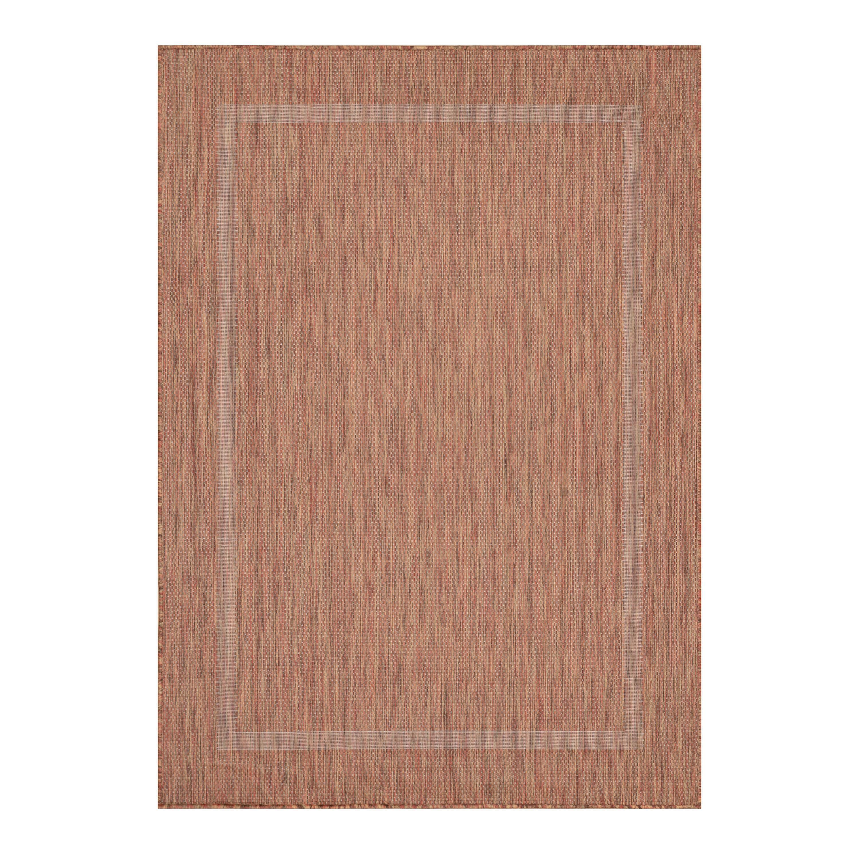 Ravno Tkana Preproga Relax, Barva Bakra, 120x170cm - barve bakra, Basics, tekstil (120/170cm) - Novel