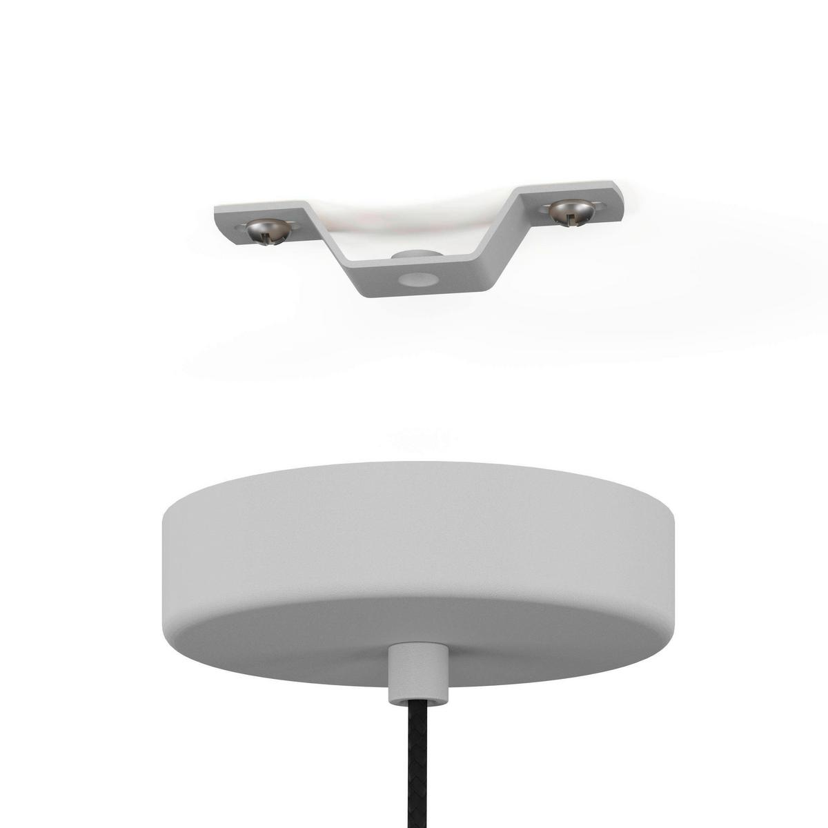 Hängeleuchte 900381_contrisa - Grau, Konventionell, Metall (52/110cm) - Eglo