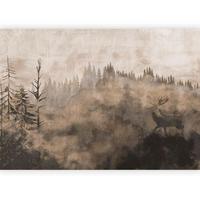 Fototapete Braun/Grau ca. 300x210cm - Braun/Grau, LIFESTYLE, Textil (300/210cm) - Artanova