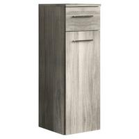 Unterschrank York ca. 30x85x31 cm Rauchsilber - MODERN, Holzwerkstoff/Kunststoff (30/85/31cm) - MID.YOU