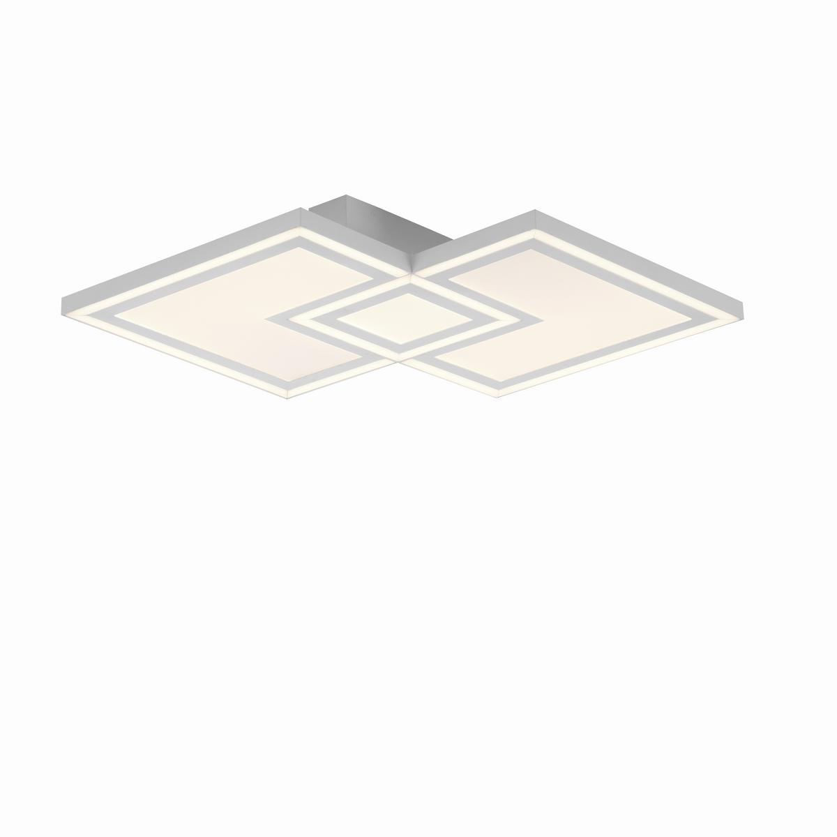 LED-Deckenleuchte Bedging max. 40 Watt - Kunststoff/Metall (40/40/6cm)