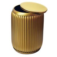 Masă Auxiliară Wl7.481 - auriu, Design, metal (35/35/50cm) - Livetastic