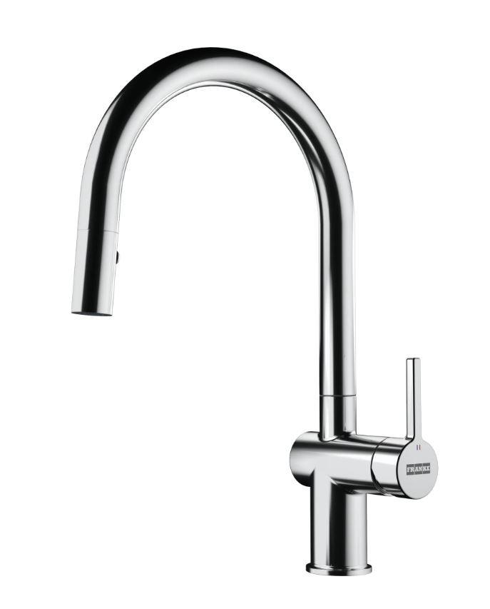 Küchenarmatur Active J, in Chromfarben - Chromfarben, Trend, Metall (38,8cm) - Franke