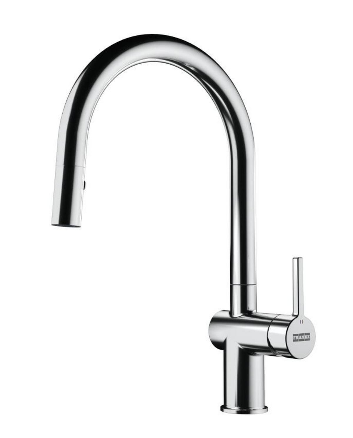 Küchenarmatur Active J, in Chromfarben - Chromfarben, Trend, Metall (38,8cm) - Franke