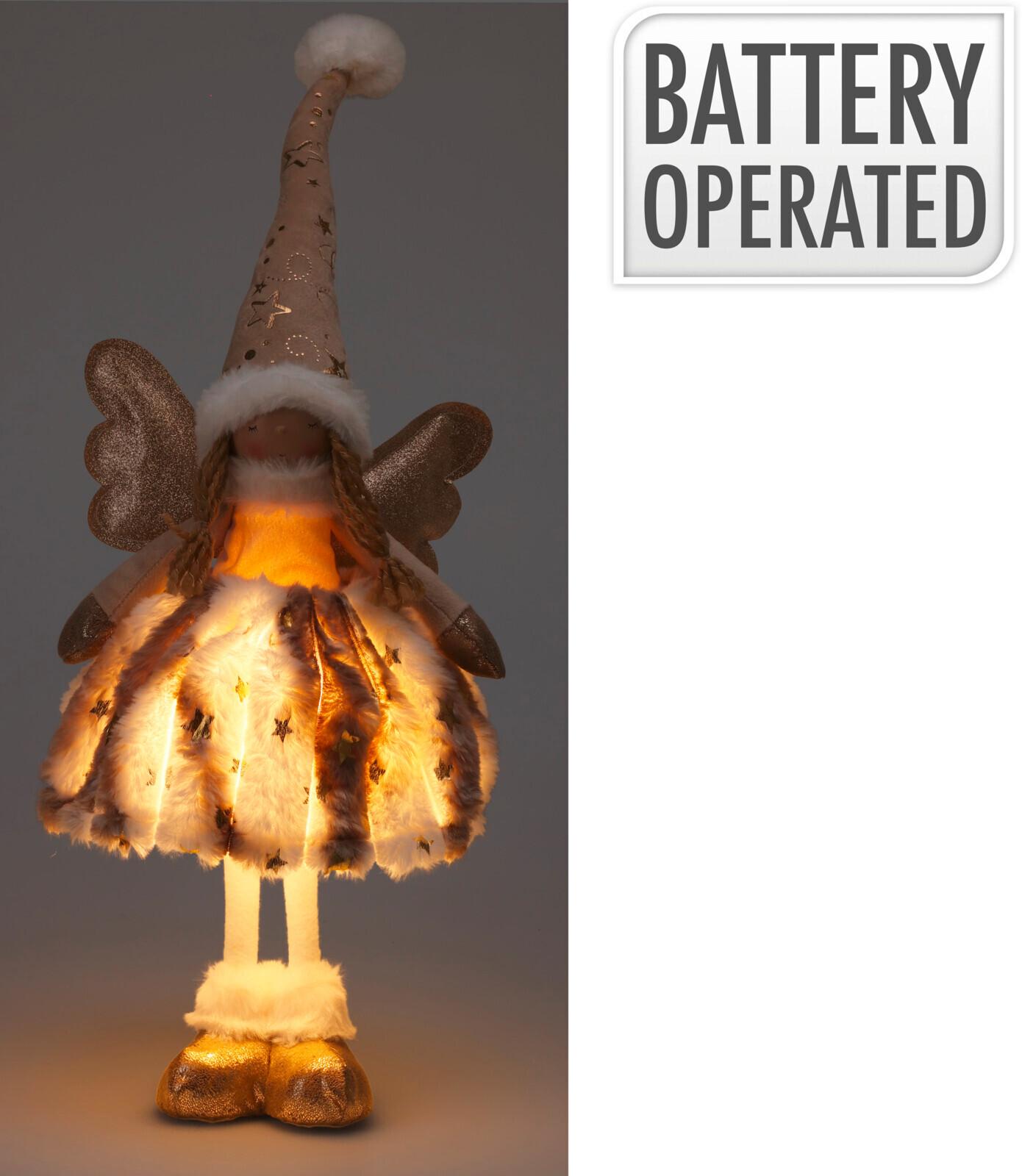 LED-es Dekor Angyal Angel - műanyag (22/16/50cm)