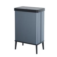 KOSZ NA ODPADY VERTO BIN HIGH, PERLBLAU - niebieskoszary, Basics, tworzywo sztuczne (26,5/68,7/43,5cm) - Curver