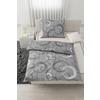 Posteljina New Circles 140x200/60x80cm - siva, tekstil (140/200cm) - Modern Living