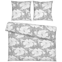 BETTWÄSCHESET GUNDI XXL - Weiss/Schwarz, Romantik / Landhaus, Textil (200/210cm) - Mömax