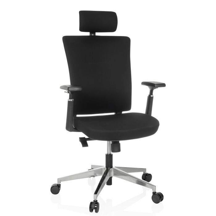 Pisarniški Stol Captivo Pro, Črna - črna/siva, Moderno, kovina/umetna masa (67/114 - 131/63cm) - MID.YOU