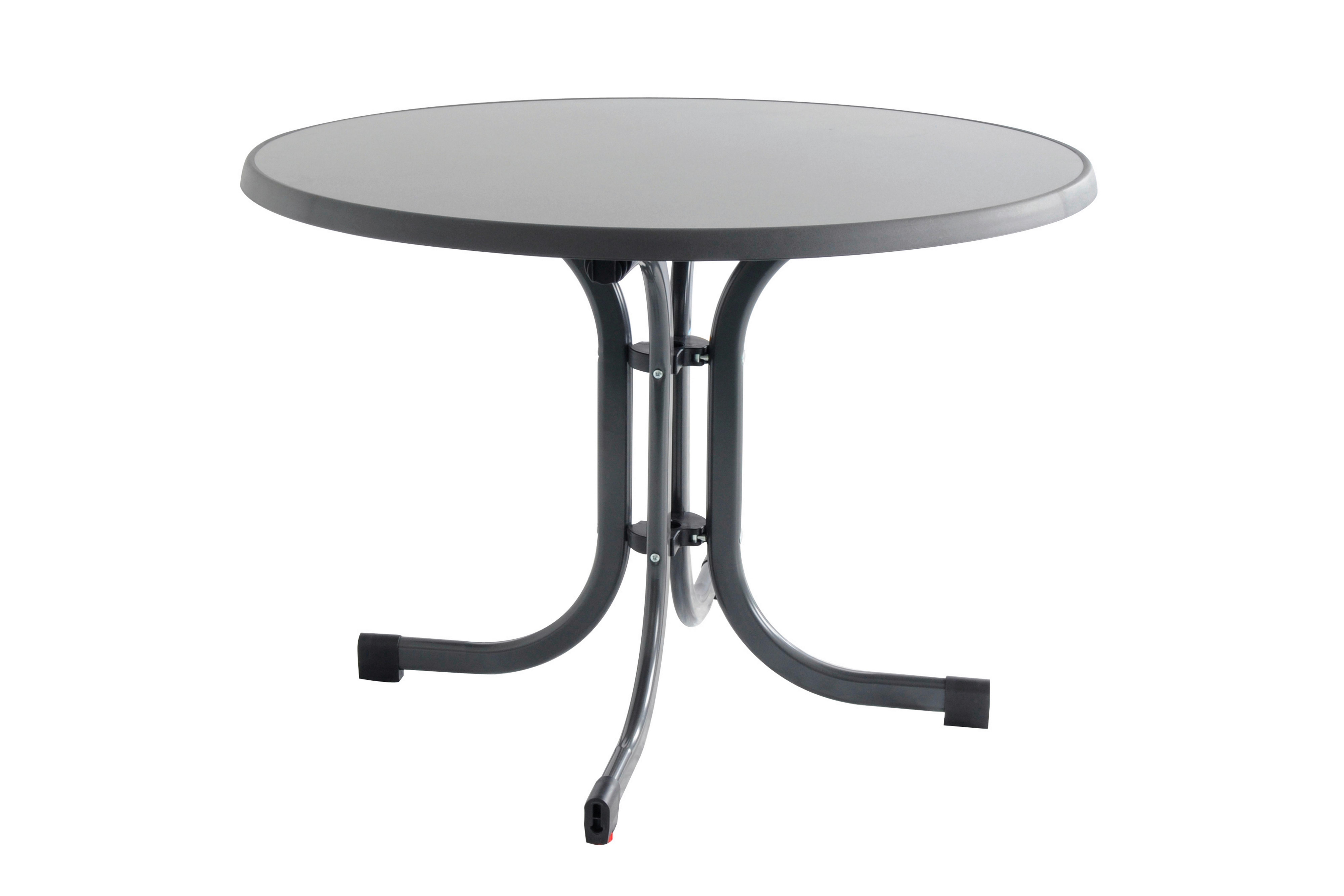 Klapptisch Paco Anthrazit - Anthrazit, Basics, Holzwerkstoff/Metall (10/71/10cm) - Siena Garden