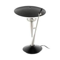 Tischleuchte Tischlampe Flyer 125 - Silberfarben/Schwarz, Trend, Metall (36/36/50cm) - Kayoom