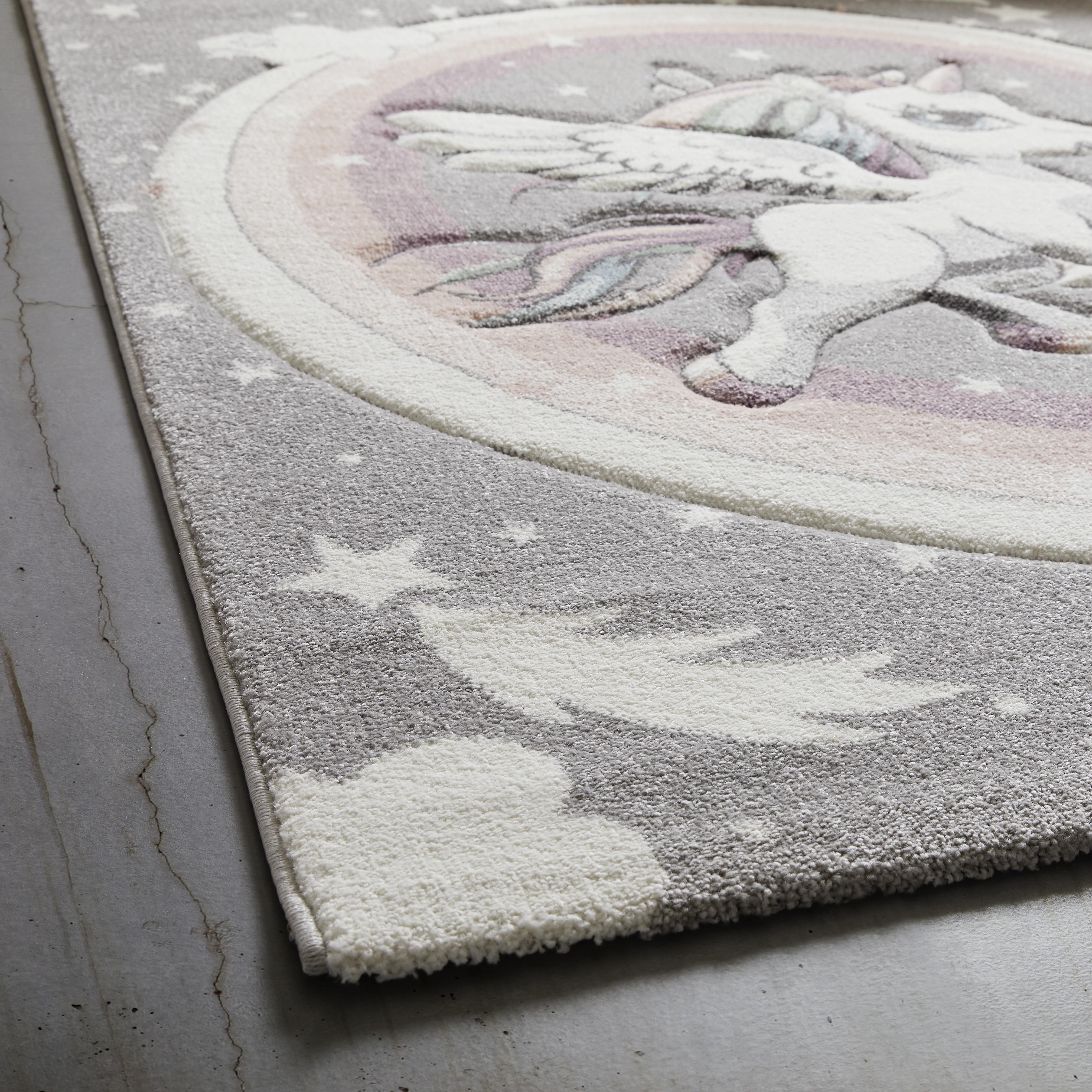 BARNMATTA UNICORN -AKT- - multicolor, textil (100/150cm) - Mömax