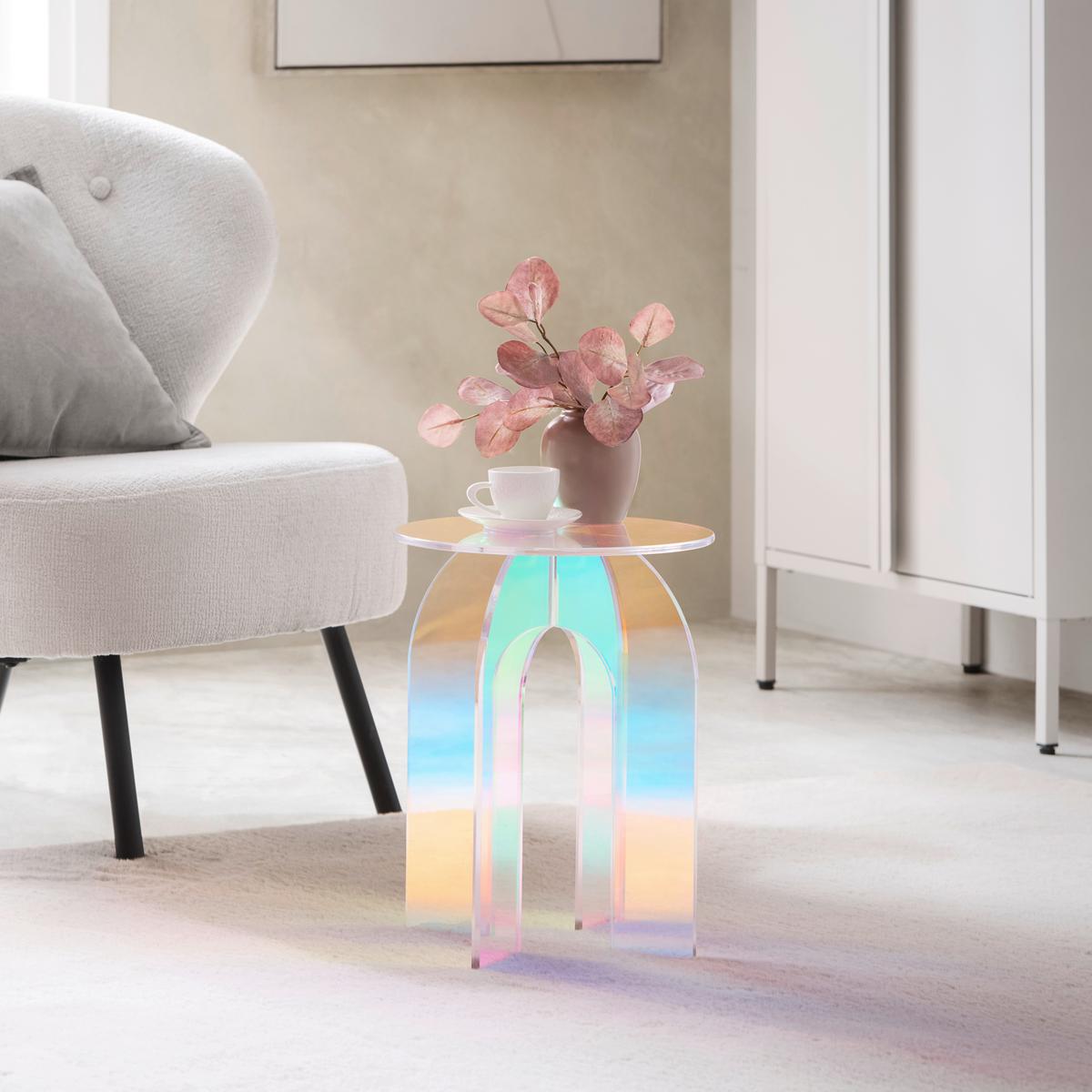 Beistelltisch Rainbow Multicolor - Multicolor, LIFESTYLE, Kunststoff (30/30/40cm) - Mömax