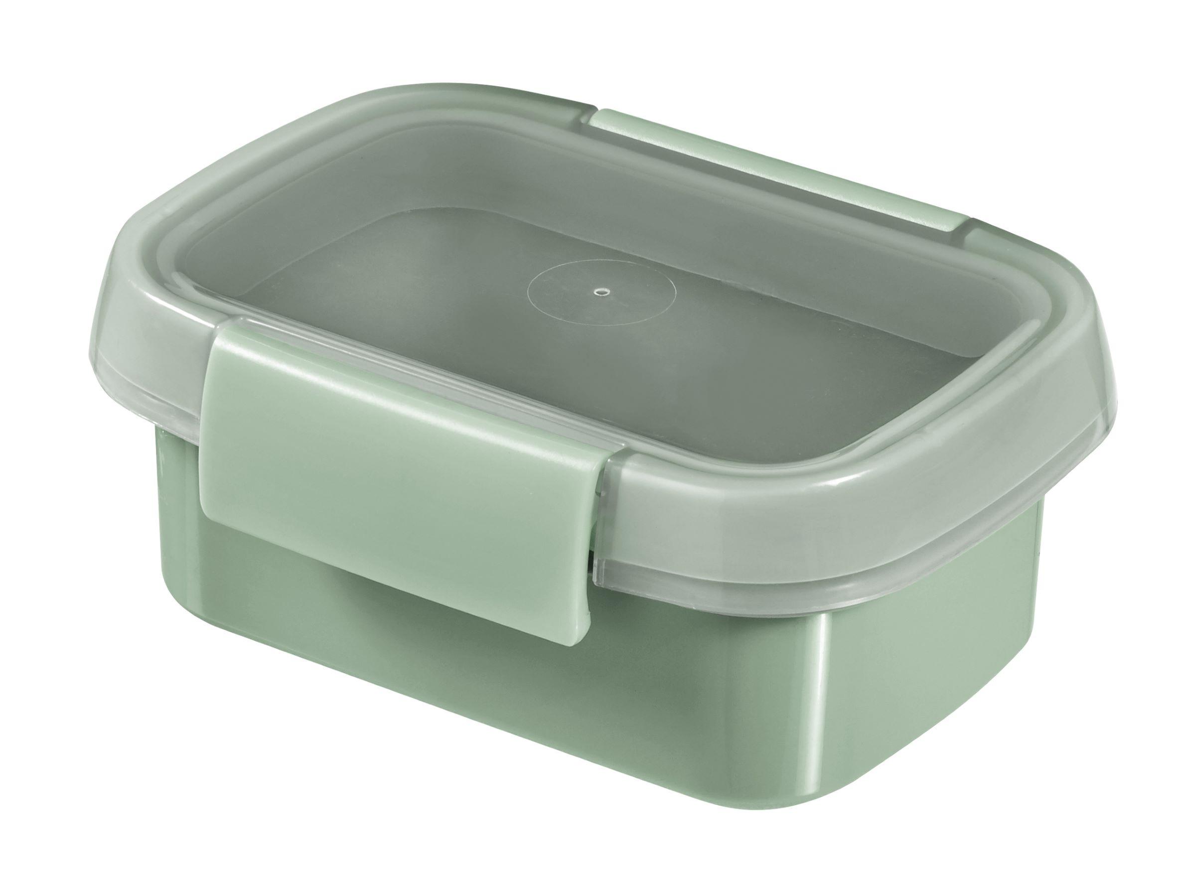Recipient depozitare alimente Smart to go - verde, plastic (11,7/8,9/5,2cm)