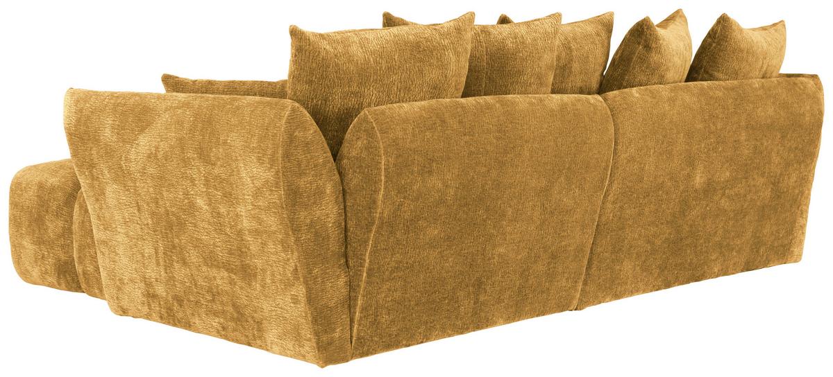 Kutna Garnitura Cammellio - boje senfa/crna, Moderno, tekstil (296/189cm) - Mömax