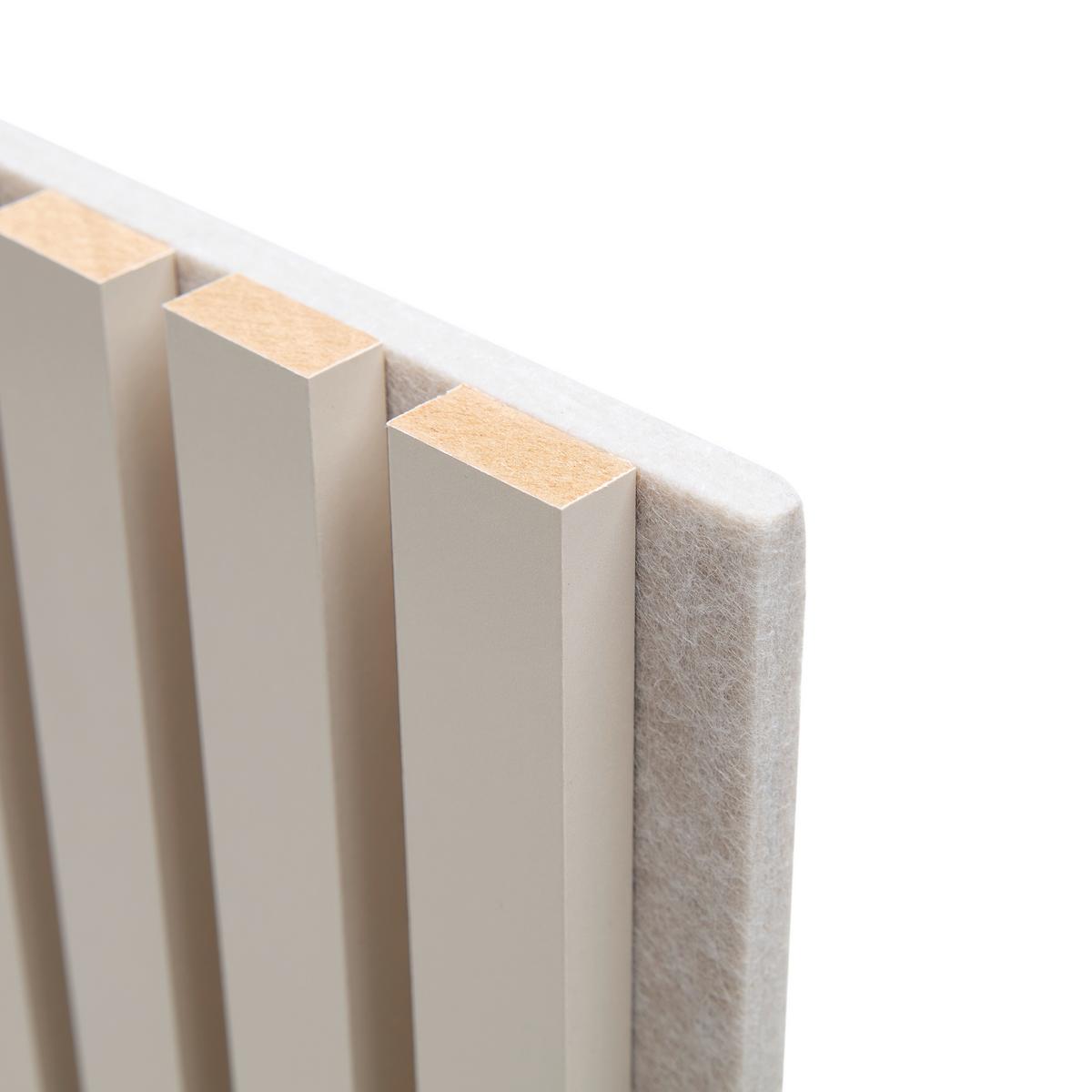 Akusztikus Fali Panel 2db-Os Szett Grace - homokszínű, Modern, faalapú anyag/textil (60,5/120/2,2cm) - Best Price