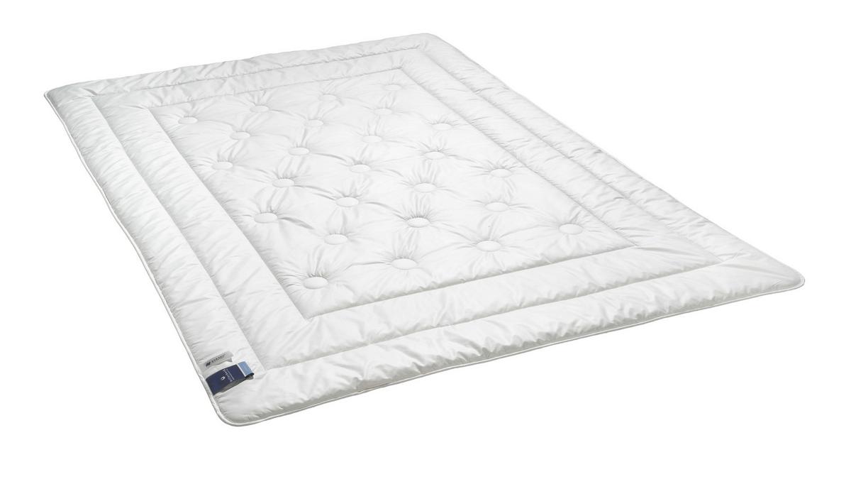 KOŁDRA CAŁOROCZNA BELAIR UNO - biały, Basics, tkanina (200/200cm) - Billerbeck