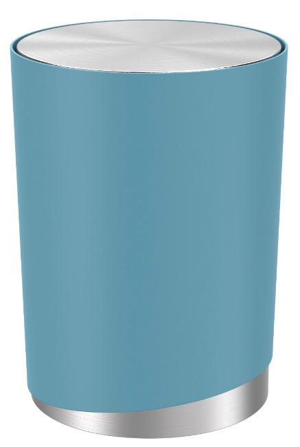 Kozmetikai Szemetes Chris - kék, Modern, műanyag/fém (19,05/25,4cm) - Premium Living
