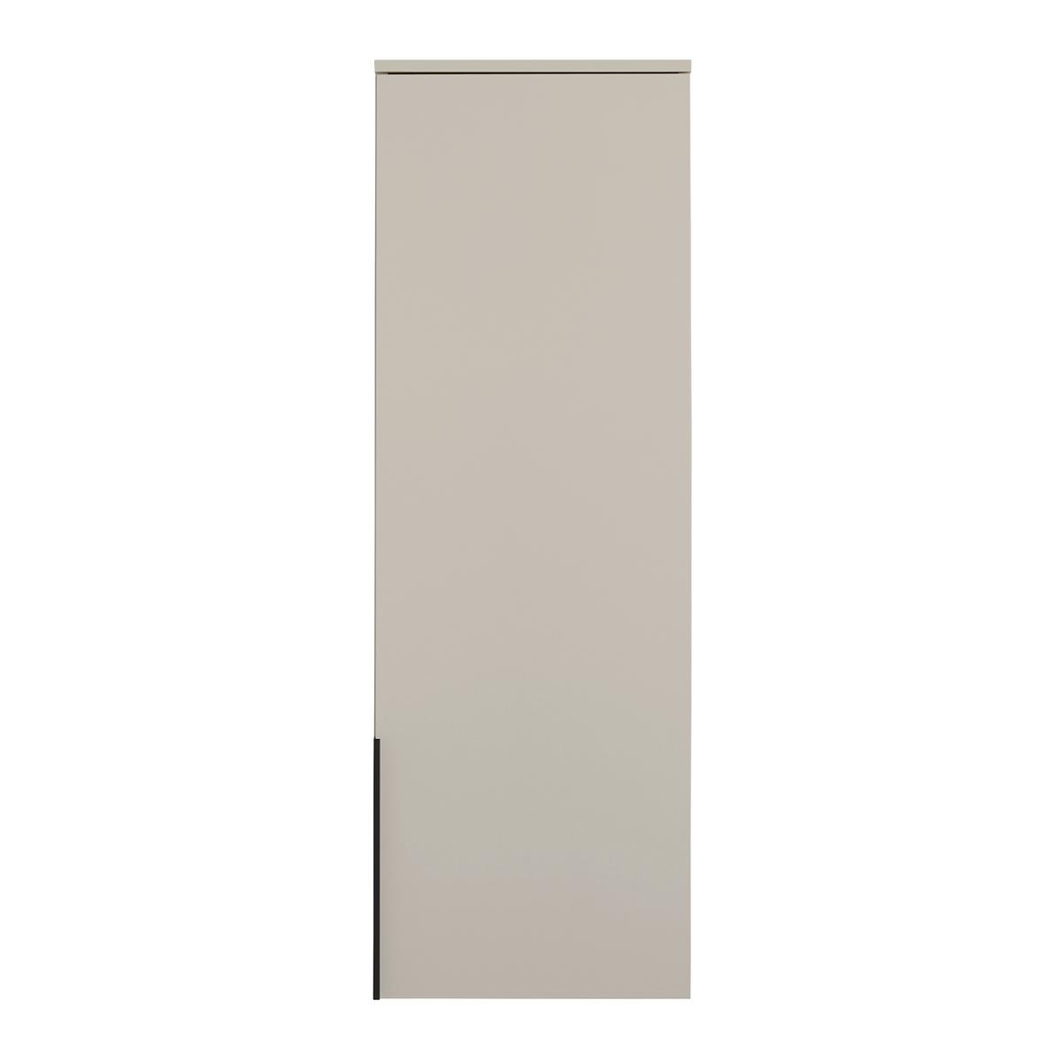 Hängeelement GW-Fresno in Kaschmir - Kaschmir/Schwarz, Modern, Holzwerkstoff/Metall (40/119/30cm) - Premium Living