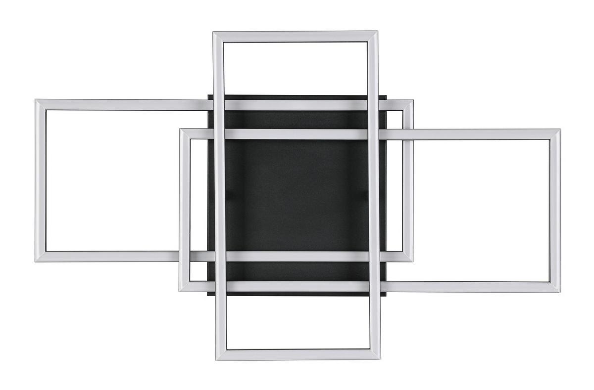 LAMPA SUFITOWA LED PRO *SBN* - czarny, Design, tworzywo sztuczne/metal (58/36/7,5cm) - Novel